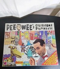 1987 Pee Wee's Colorforms Playhouse Deluxe Colorforms Playset SEALED