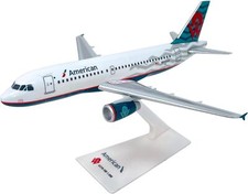 Flight Miniatures American Airlines AWA Airbus A319-100 N838AW Desk  1/200 Model