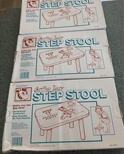 1987 Toys R Us Kids Step stools Unused selling individually