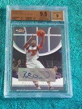 2005-06 Finest Refractor Raymond Felton BGS 9.5 GEM MINT AU RC POP 2 093/229
