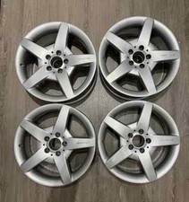 Genuine Mercedes-benz Clk Amg 5 Spoke Wheel Monoblock Set Of 4 17x7.5 17x8.5 Genuine Mercedes-benz Clk Amg 5 Spoke Wheel Monoblock Set Of 4 17x7.5 17x8.5
