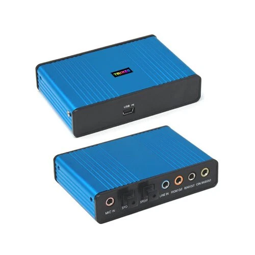 USB 6 Channel 5.1 External Optical Audio Sound Card S/PDIF Laptop PC CM6206 - Image 2 of 4