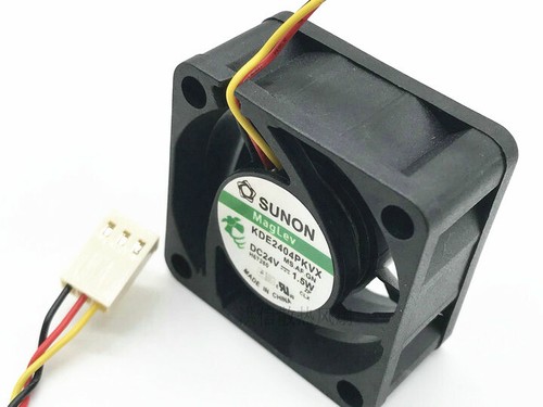 1PC SUNON KDE2404PKVX 4020 24V 1 5W 4CM 3 wire Cooling Fan EBay