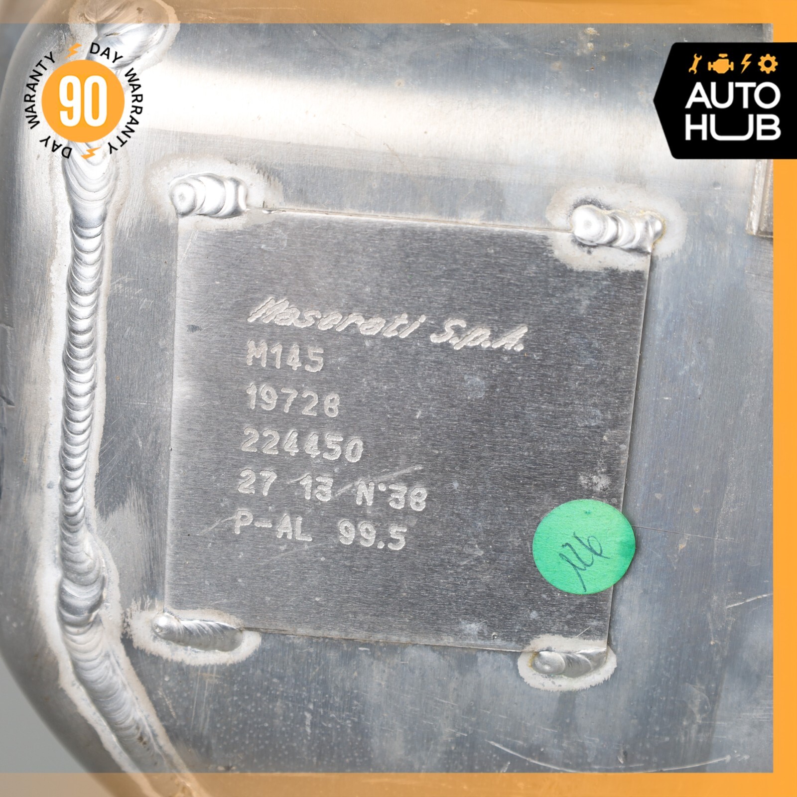 08-18 Maserati GranTurismo S M145 Gas Fuel Tank Reservoir Assembly OEM 11k