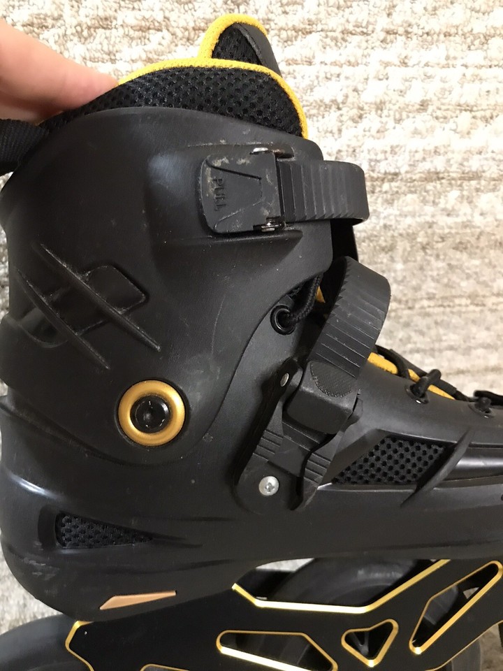 EPIC SKATES 125mm Engage 3Wheel Inline Speed Skates Size 9 eBay