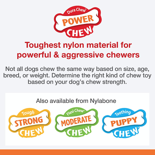 Wishbone Dog Chew Toys for Adult Dogs and Puppies - Picture 7 of 17