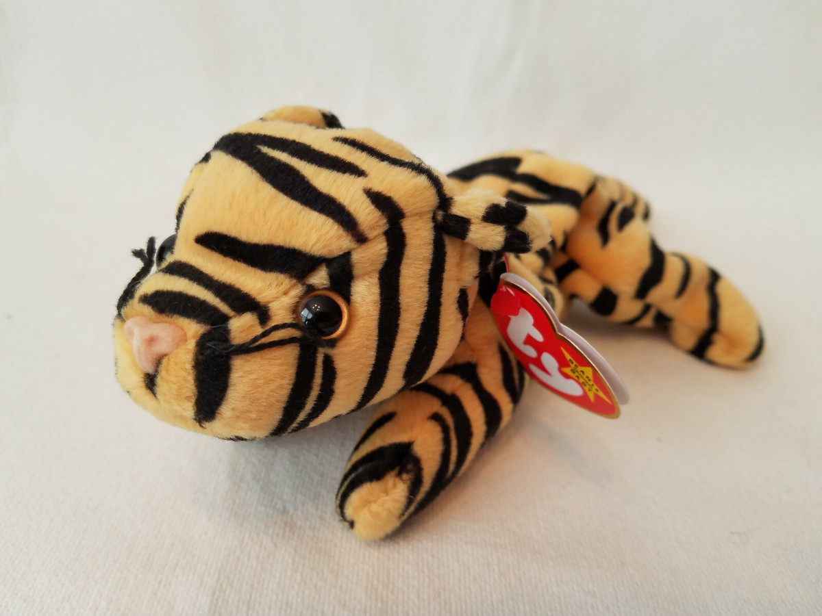Ty Beanie Babies Stripes the Tiger