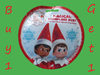 Kids Vanilla Scented Elf on the Shelf Bath Crumbles/Bomb/Dust 2.11 oz (60g)