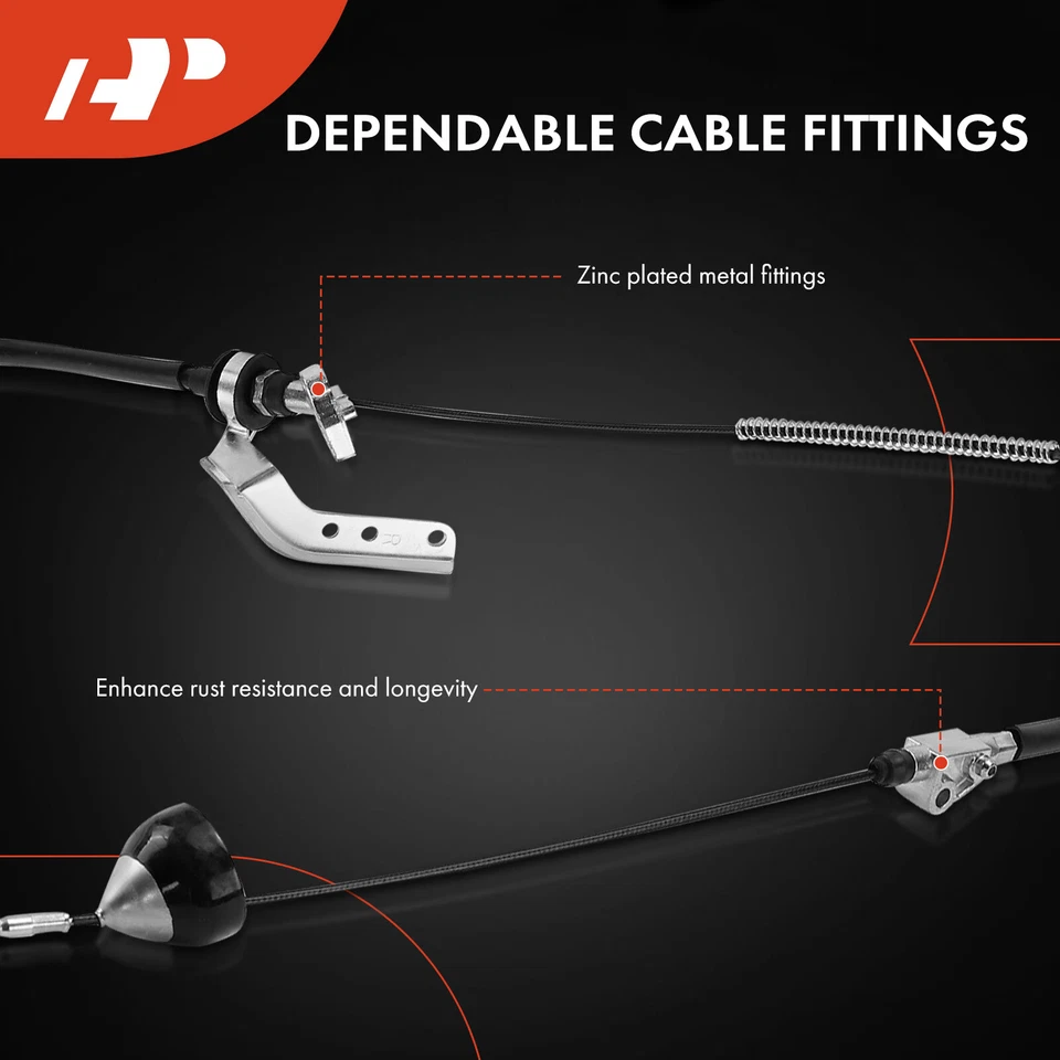 Nuevo cable de freno de estacionamiento para pasajeros traseros para Toyota Highlander 2001 2002 2003 tracción delantera Foto 4 de 4