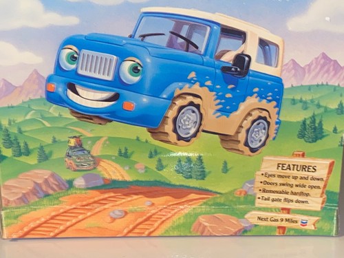 Vintage Chevron Autos Frankie Allrad Jeep LKW 4x4 blau Schlamm 2000. - Bild 4 von 5