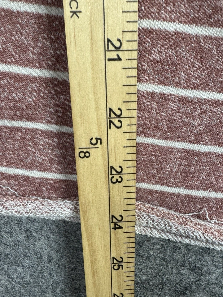 Sudadera con Capucha Maurices 1/4 Botón Rayas Mangas Largas Para Mujer 2X Elastizada Foto 3 de 4