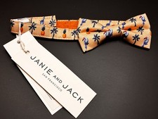 Janie and Jack Tropical Bow Tie- Pastel perfect for Wedding or Easter Boy 1-2 yr