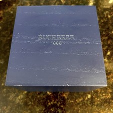 Blue Wooden Carl F. Bucherer Watch Presentation/ Storage Box