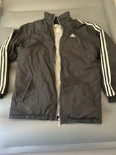 Vintage 90s Adidas Jacket Black Size Medium Full Zip Lined