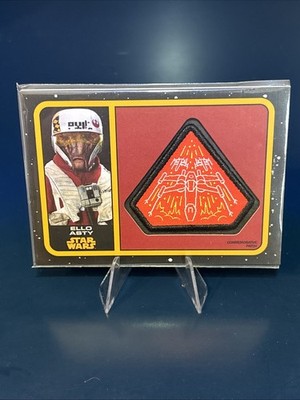 FIRST ON PRINT 01/25!! Star Wars The Rise Of Skywalker Ello Asty PATCH PC-EAX