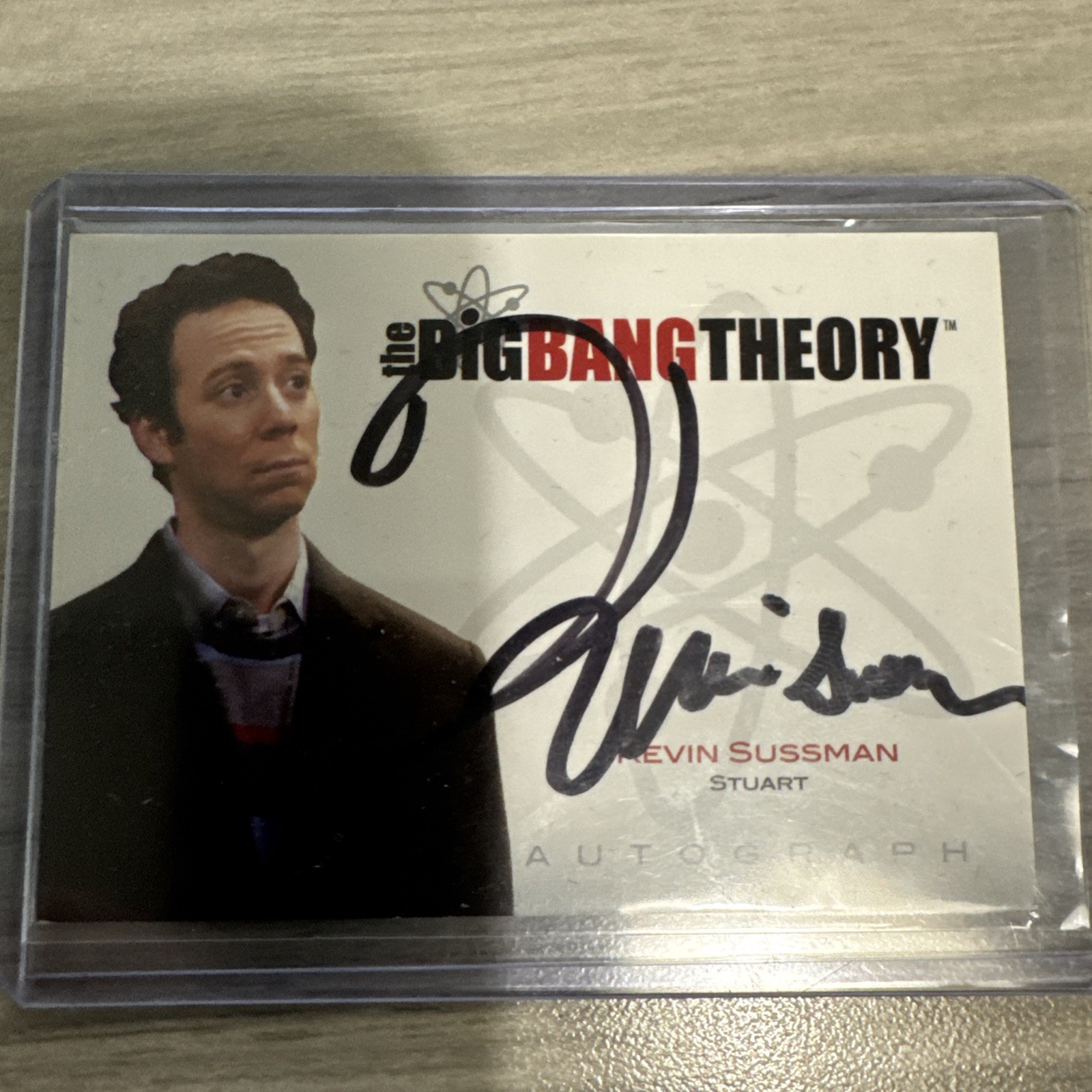 2012 Cryptozoic Big Bang Theory Kevin Sussman Stuart Autograph Card Rare Item