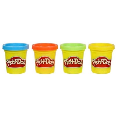 Hasbro Play-Doh Mini Pack 4 Stück Knete sortiert 23241EU4
