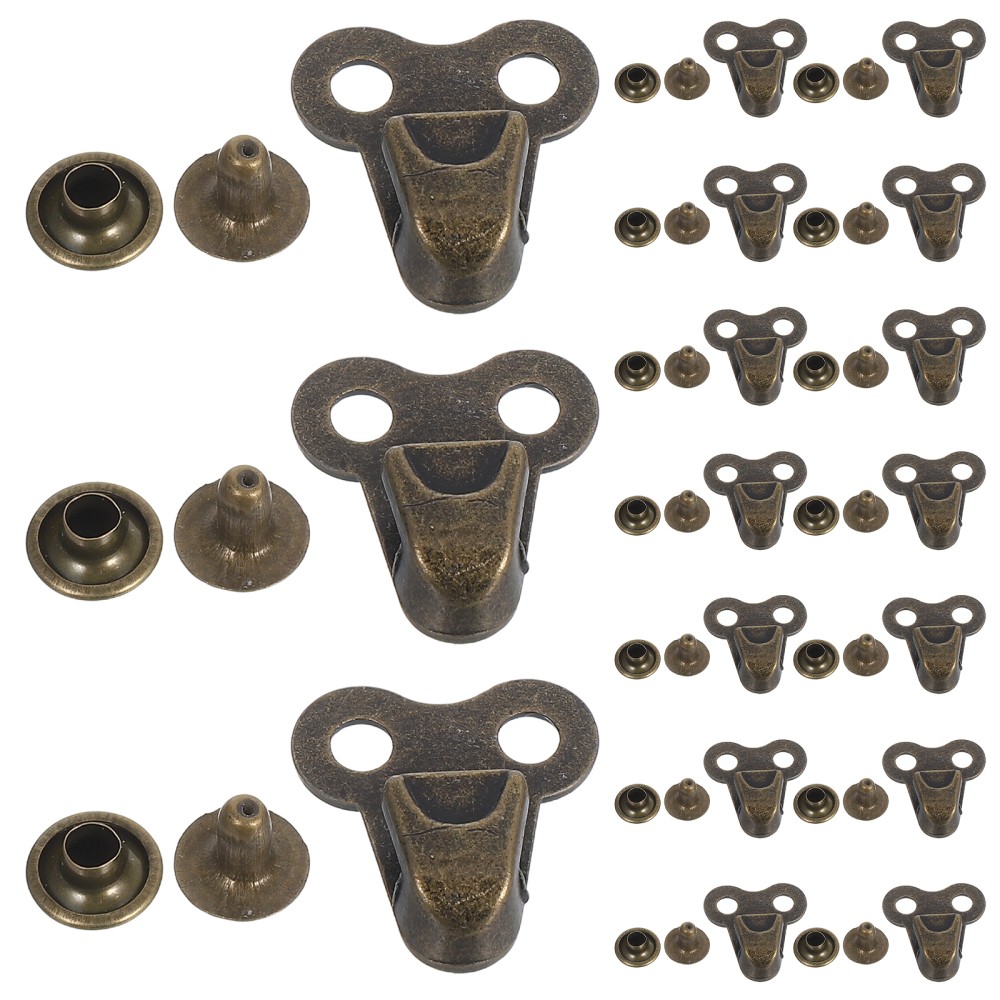APL 20 Pezzi Rivetti Riparazione Scarpe Uomo Stivali Ganci Strumento Fibbia Ricambi