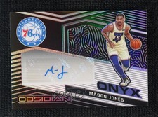 2020-21 Panini Obsidian Onyx Auto 102/149 Mason Jones #ONY-MJO Auto 0za4