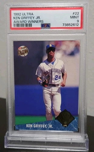 1992 Fleer Ultra  Award Winner Ken Griffey Jr #22 PSA 9 Seattle Mariners HOF