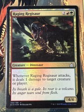 Raging Regisaur Rivals of Ixalan Foil