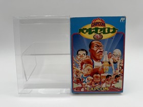 CAPCOM BARCELONA '92 Japan Famicom with Box & Manual US Seller FC0640