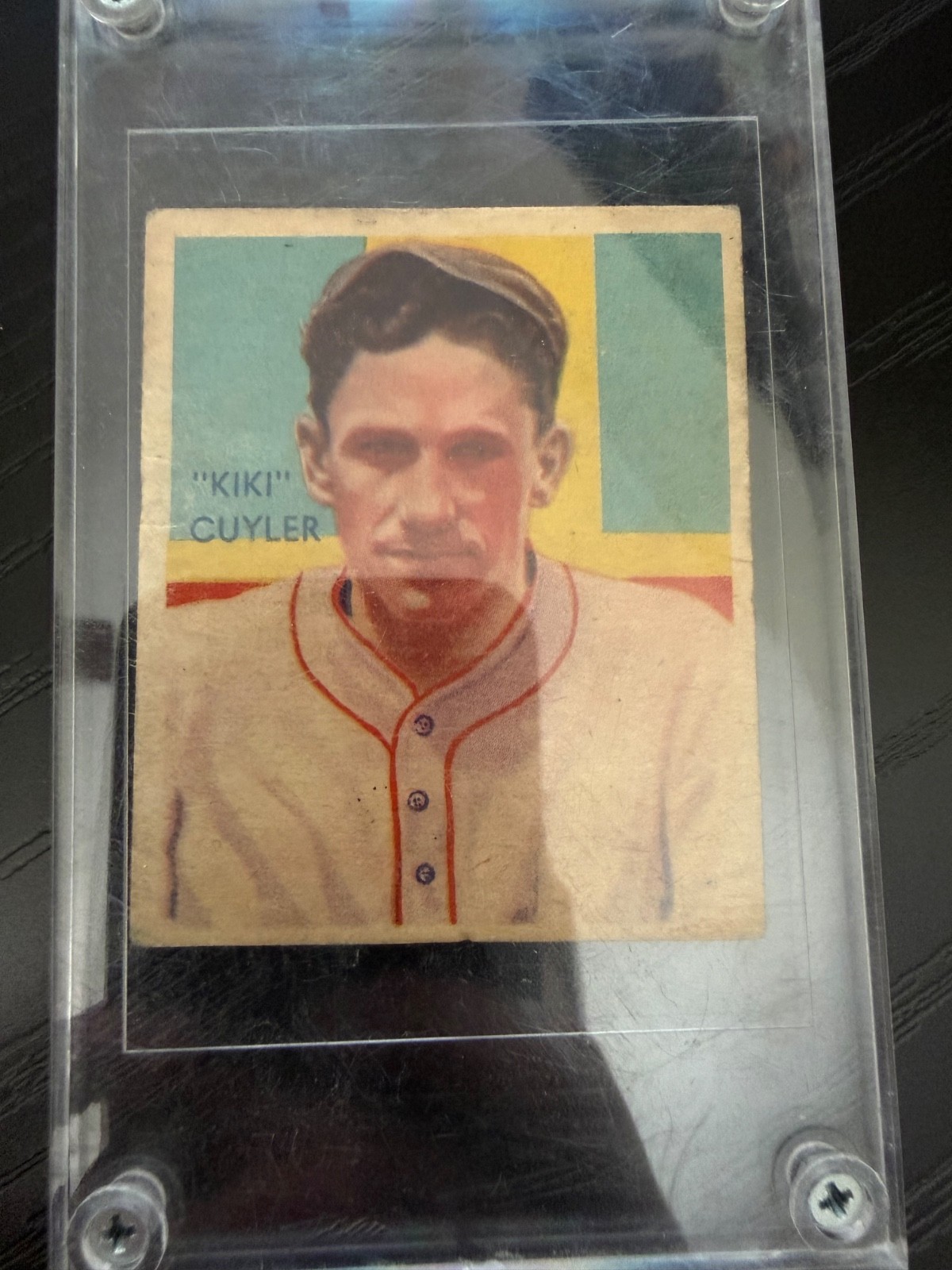 1934-36 National Chicle Diamond Stars - R327 Kiki Cuyler #31 1934 Stats