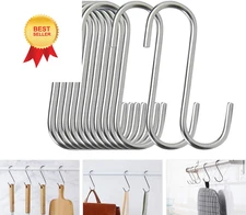 40 Pack S Hooks - Stainless Steel Heavy Duty S for 40-Pack(2.75 Inch) 