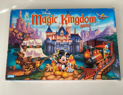 Disney Magic Kingdom Theme Park Board Game 2004 WDW READ