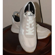 Soludos Paradiso Sneakers Retro Runner Lace Up Comfort Walking Shoes Womens