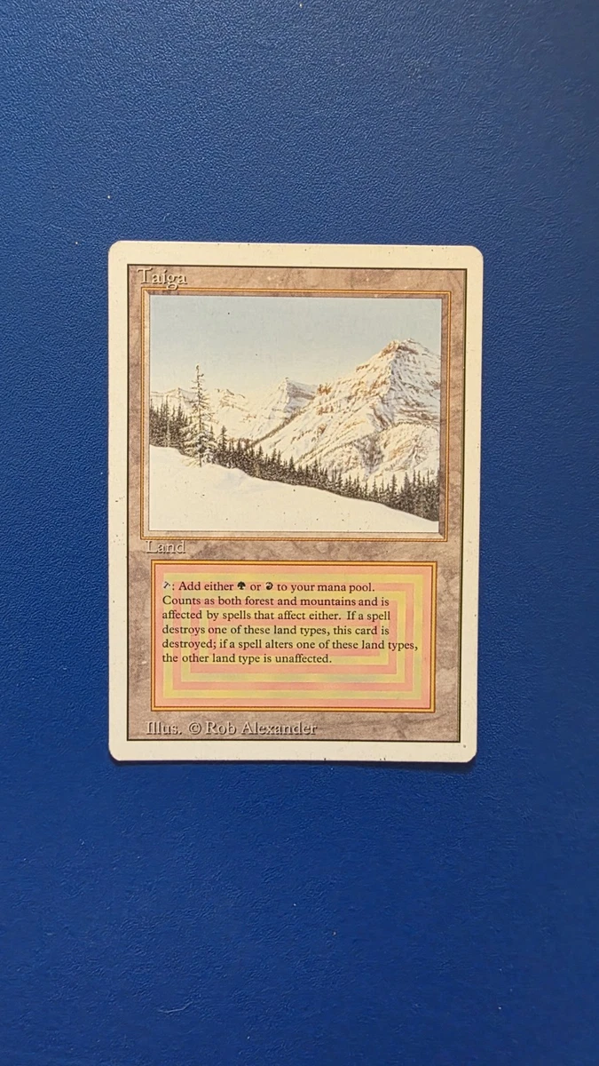 Dual Lands Magic: The Gathering Revised Edition Rare Collectible