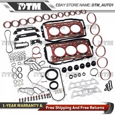 Engine Rebuild Gasket Seals Kit For Vw Audi A6 Q7 Amarok 3.0 Tdi Diesel Crt Dcp