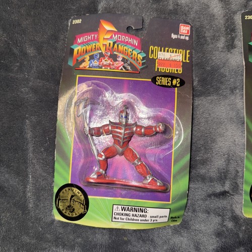 Mighty Morphin Power Rangers 3" Collectible Figure Series 2 Bandai 2302 New 1995 - Picture 2 of 12