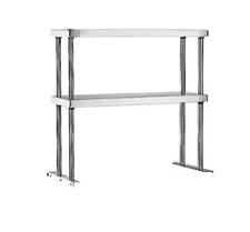 Falcon Food Service OSD-1424 14" x 24" Stainless Steel Double Overshelf