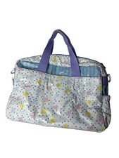 Vintage 90s Similac Pastel Diaper Bag Teddy Bears Plastic Viny larger bag