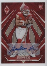 2024 Panini Phoenix Rookies Red Auto /99 Jaden Hicks #187 Auto 2y0