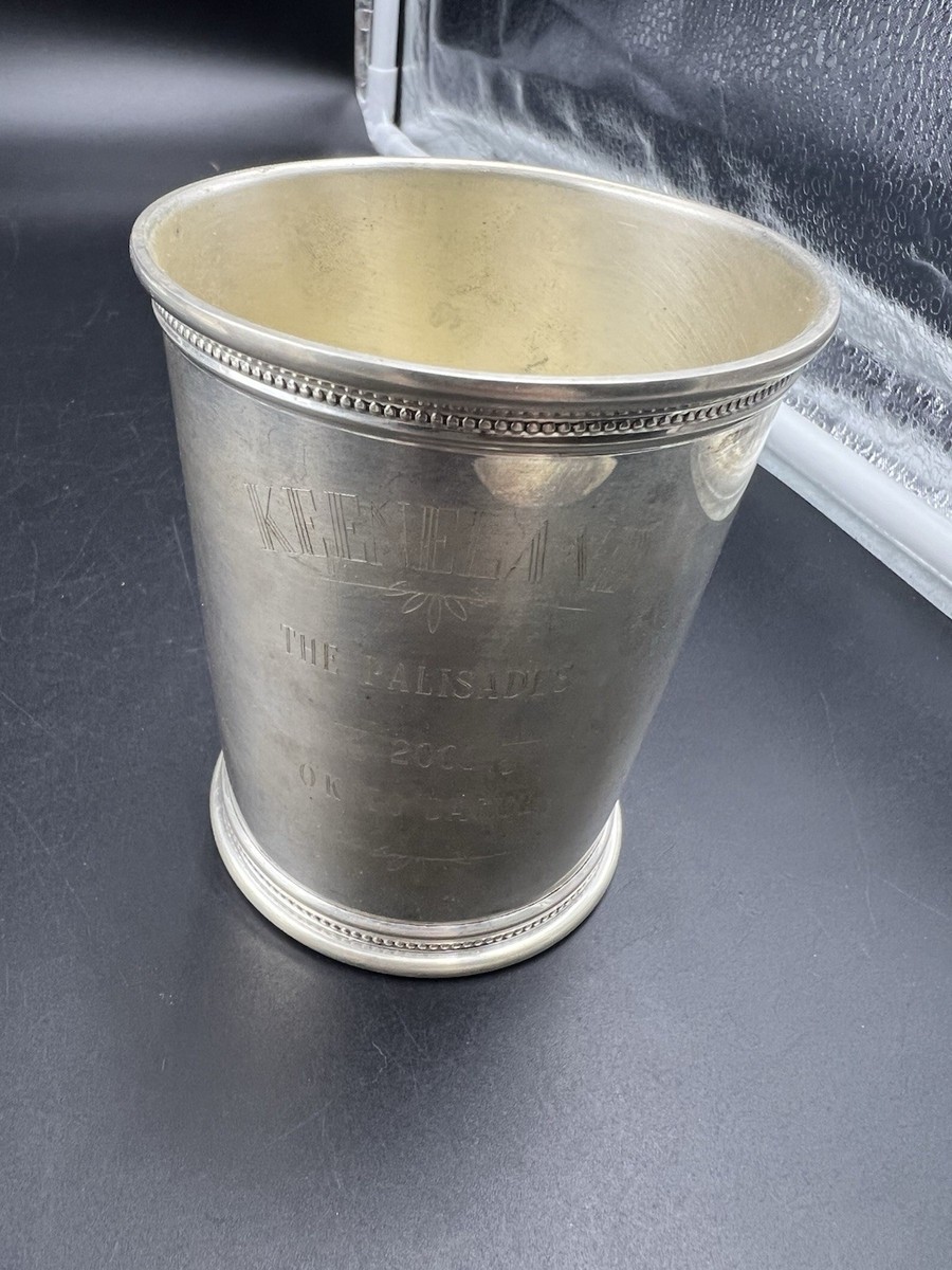 Keeneland Sterling Silver Mint Julep Trophy Cup 2001 Palisades OK
