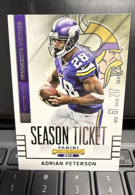 2014 Panini Contenders - Adrian Peterson #100