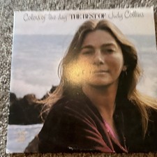 Judy Collins Colors of the Day vinyl with original poster