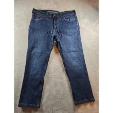 Duluth Trading Co Jeans Mens 38x30 Blue Denim Ballroom Double Flex *Read