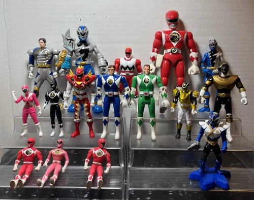 Bandai Power Rangers Auto Morphin Various Action Vintage Modern Figure Huge Lot