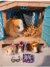 Little Live Pets - Mama Surprise Guinea Pig with 3 babies  Hutch  Surprise