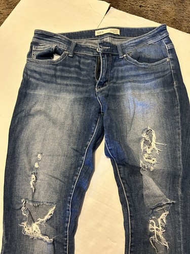 BKE Jeans Womens 29 Blue Denim Payton Mid Rise Straight Leg Classic G11 - Picture 4 of 6