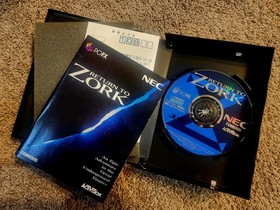 NEC PC-FX Return to ZORK  CIB 100% Rating - You WILL be PLEASED!