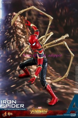 Perfect HotToys Mms482 1/6 Avengers: Infinity War Iron Spider