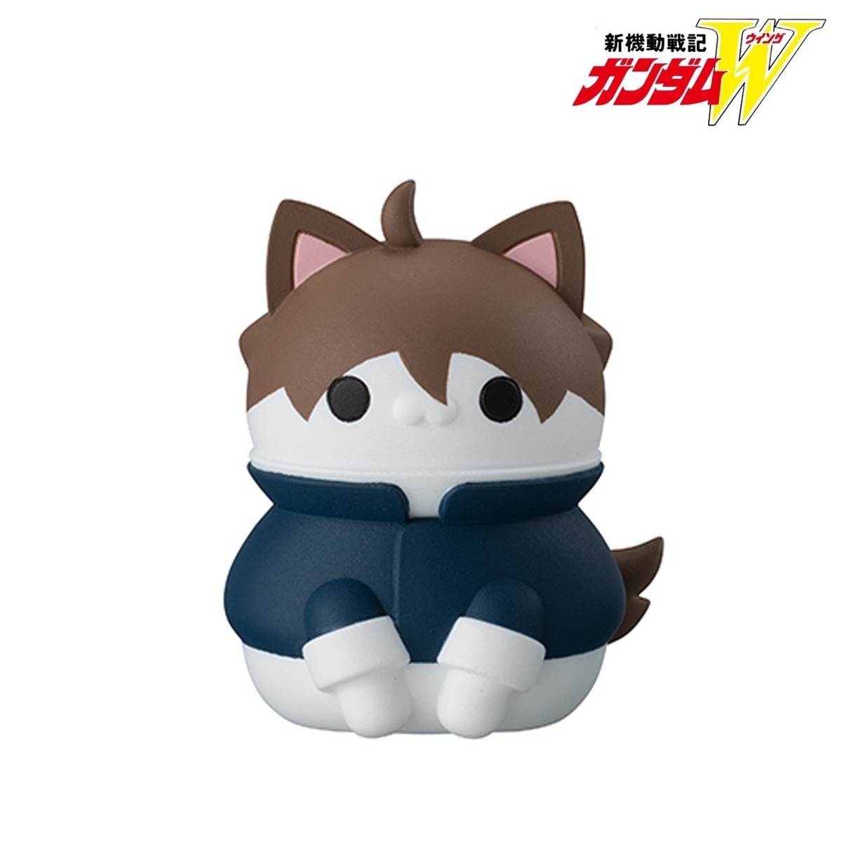 yukiguma ねこ Mega Cat Project Mobile Suit Gundam Wing Nyandam W Mini Figure Toy