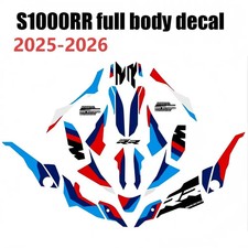 Vehicle Sticker Set Retrofit Decal Sticker Fit For BMW S1000RR 2025-2026