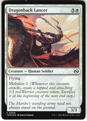 Dragonback Lancer 9 Foil Tarkir: Dragonstorm