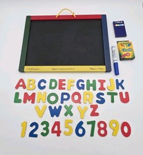 Melissa  Doug Magnetic Chalk/Dry Erase Board - Educational Toy Pre-owned