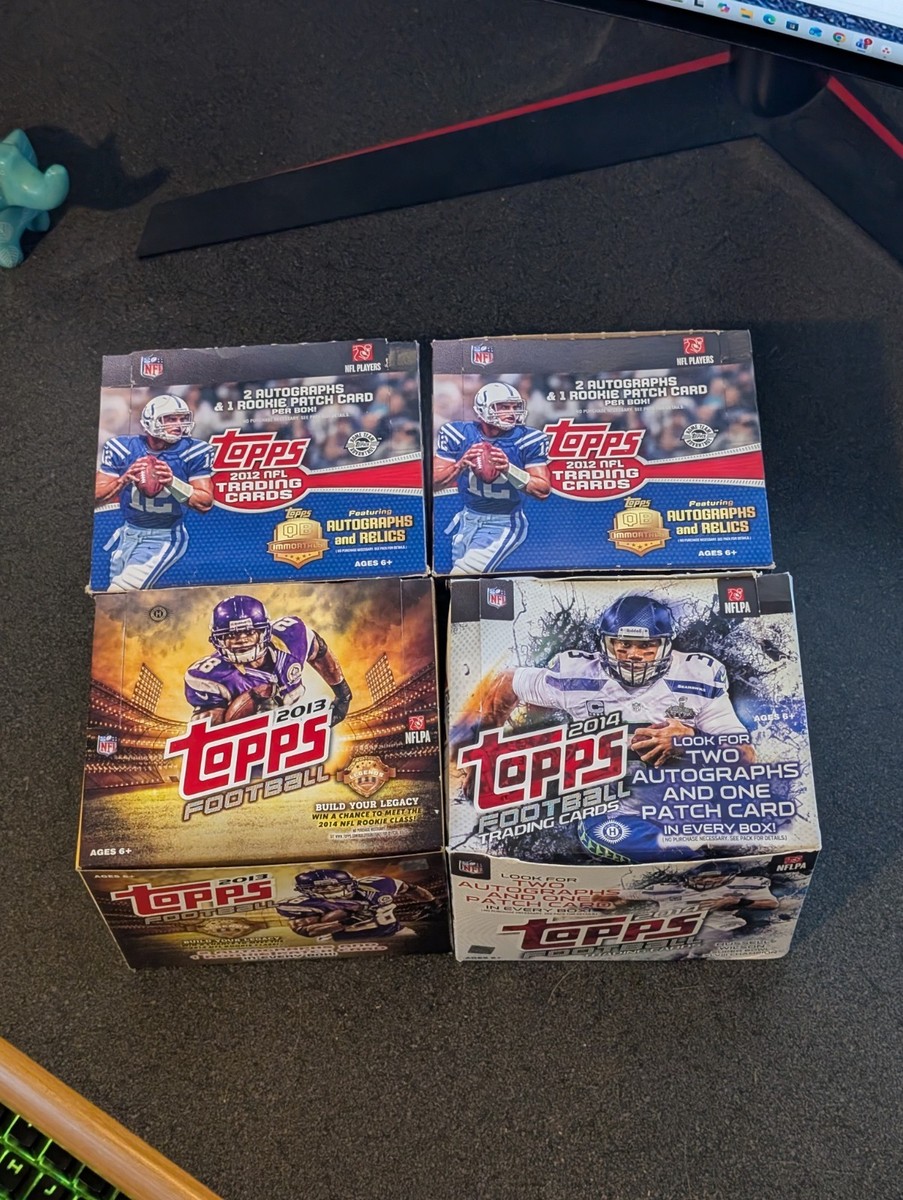 2012-2013-2014 TOPPS JUMBO HOBBY BOX FOOTBALL CARDS OPENED | eBay